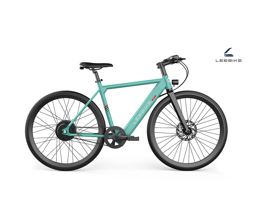 Vélo électrique de ville Lee7000, transmission par courroie en carbone, modèle 2021
   