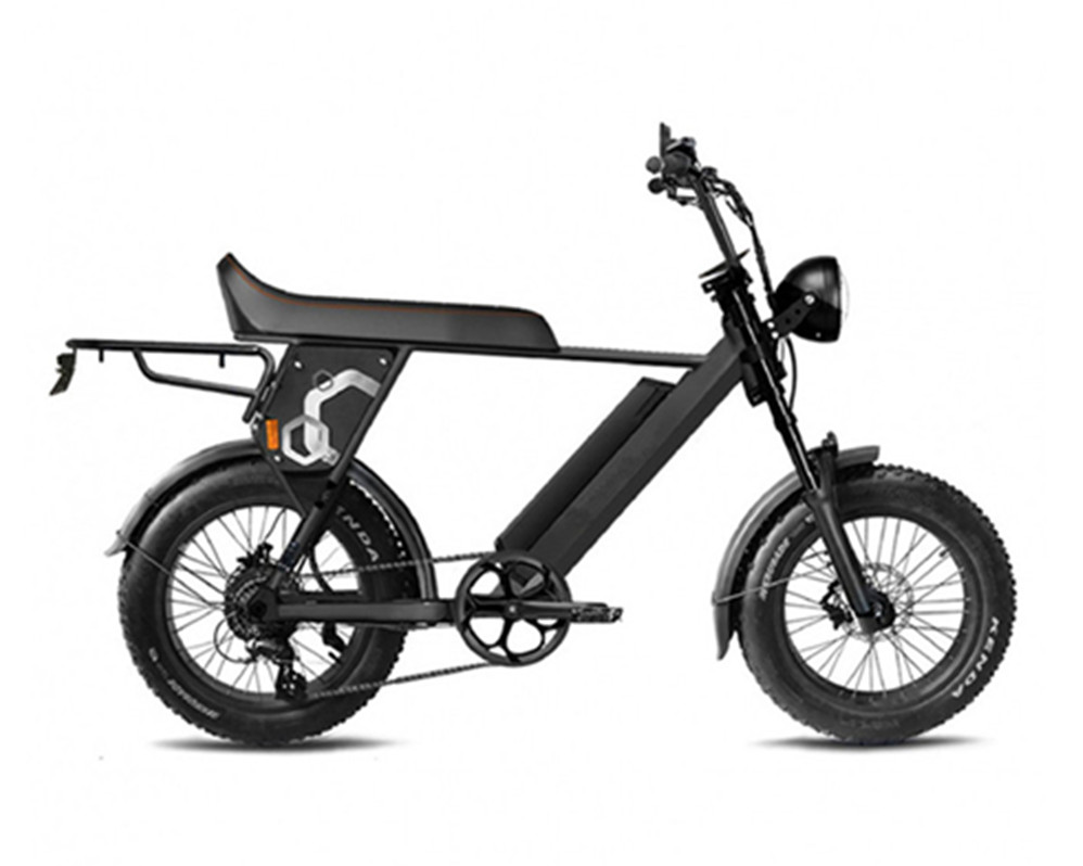 Moto électrique super rapide de type scrambler, vélo électrique utilitaire à gros pneus, Lee9410-1
   