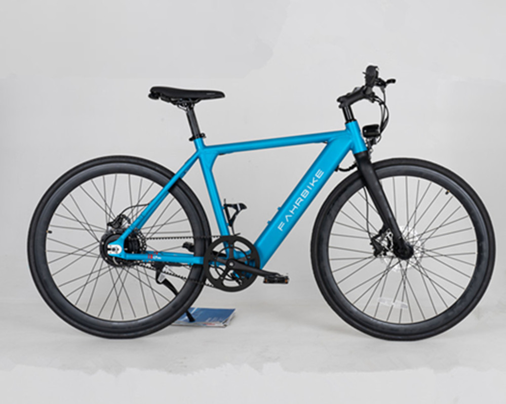Vélo électrique de ville Lee7000, transmission par courroie en carbone, modèle 2021
   
