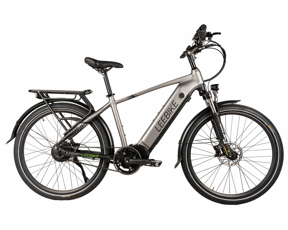 VTT électrique Lee501 à moteur central et transmission par courroie carbone
   