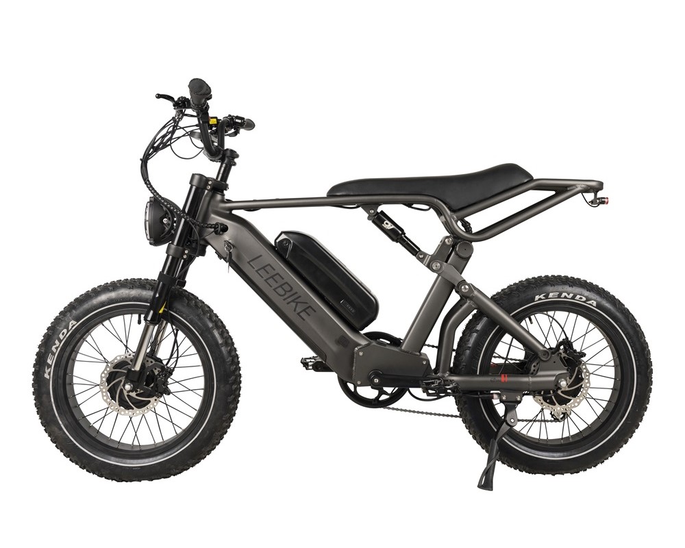 Vélo électrique à double moteur et double batterie avec gros pneu Lee953
   